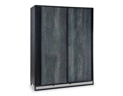Dulap cu usi glisante DARK METAL