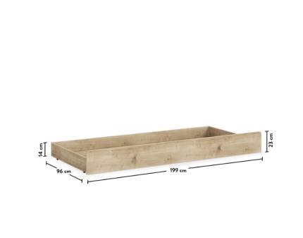 Pat suplimentar (90x190cm) MOCHA