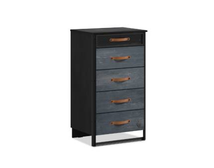 Comoda  inalta DARK METAL 