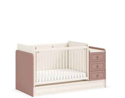 Patut transformabil (70x115-70x160cm) ELEGANCE BABY 