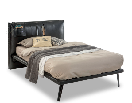 Pat (120x200cm) DARK METAL 