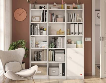 Biblioteca VARIA WHITE