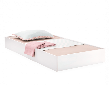 Pat suplimentar (90x190cm) SELENA (PINK/GREY) 