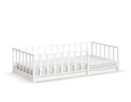 Pat fara acoperis (90x190cm) MONTES WHITE