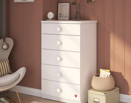 Comoda inalta VARIA WHITE