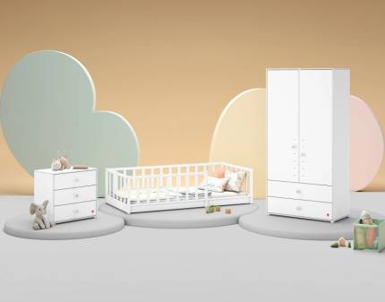 Dormitor MONTES WHITE