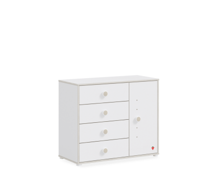  Comoda MONTES BABY WHITE