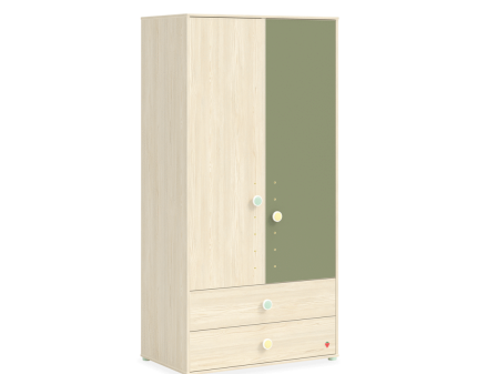 Dulap cu 2 usi MONTES NATURAL 