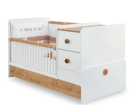 Patut transformabil (75x160cm) NATURA BABY 