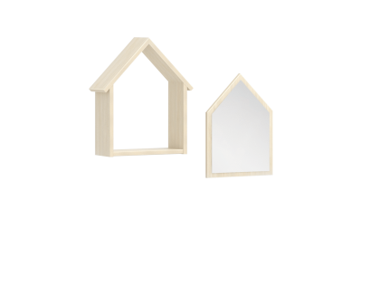 Set raft + oglinda MONTES NATURAL