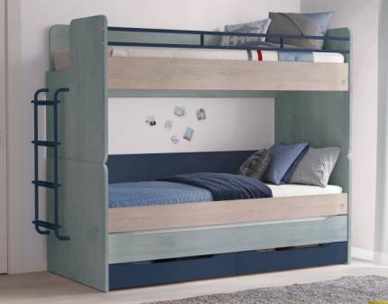 STUDIO TRIO (nr.2) - Sistem modular cu pat supraetajat