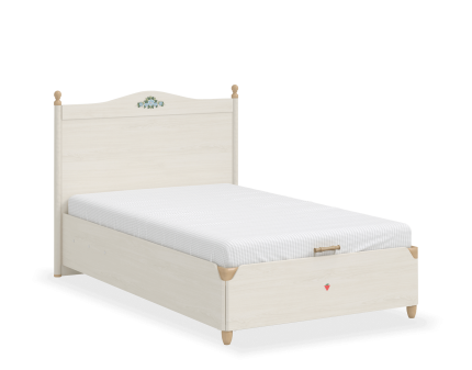 Pat cu lada (120x200cm) FLORA NEW 