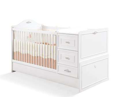 Patut transformabil (75x160cm) ROMANTICA BABY 